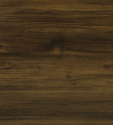 ALLEN Engineered Wood Bed Without Storage and Upholstered Headboard (Walnut) - 12 Months Warranty