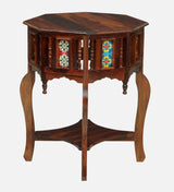 Udaipur Solid Sheesham Wood End Table - 3 Years Warranty