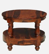 Jodhpur Solid Sheesham Wood End Table - 3 Years Warranty