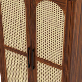 Cosmos Solid Sheesham Wood Wardrobe With Two Doors and Two Drawers - 3-Year Warranty