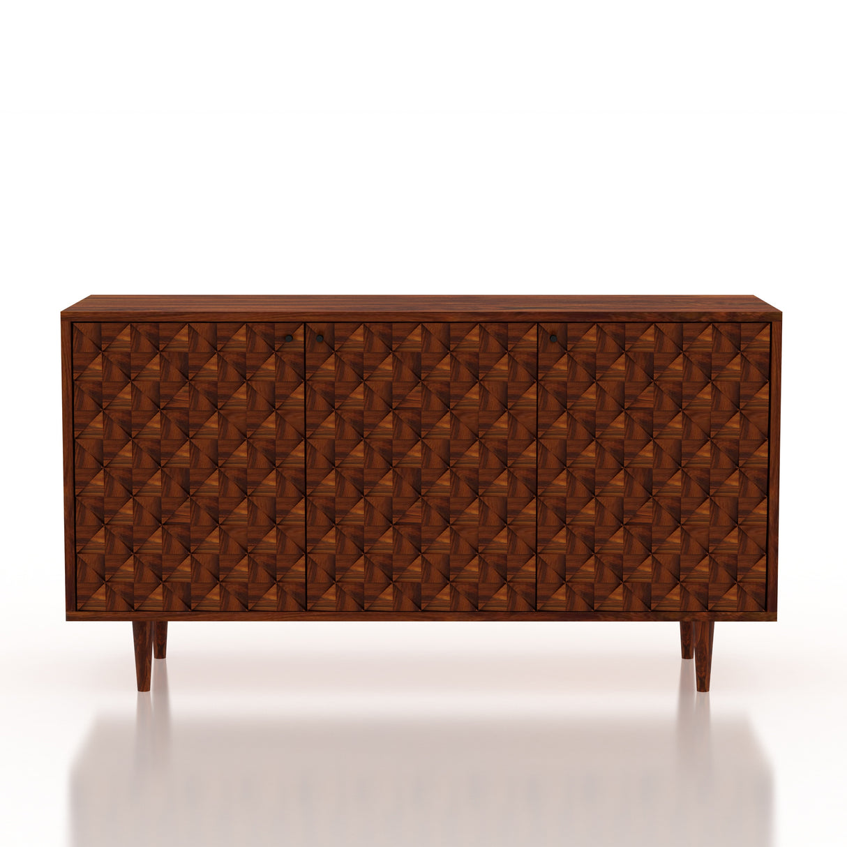 Raj Solid Sheesham Wood Sideboard Storage Unit - 3 Years Warranty