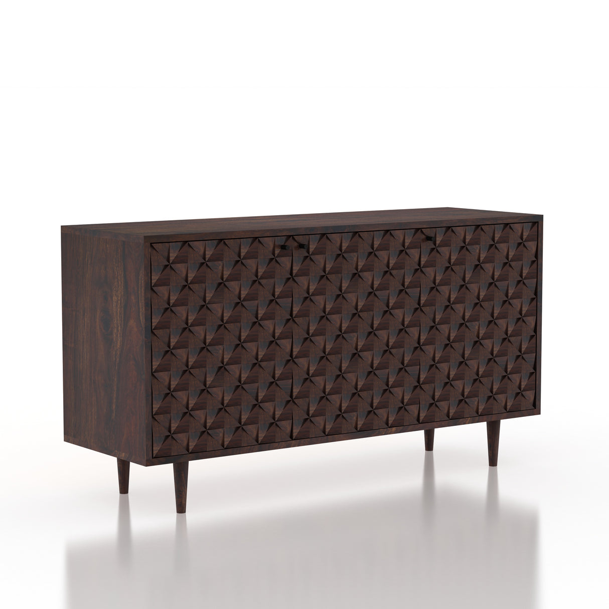 Raj Solid Sheesham Wood Sideboard Storage Unit - 3 Years Warranty