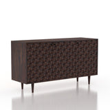 Raj Solid Sheesham Wood Sideboard Storage Unit - 3 Years Warranty