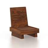 RONNY Solid Sheesham Wood Single Seater Sofa - 3 Year Warranty (LUXE EDITION)