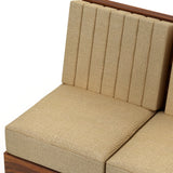 RONNY Solid Sheesham Wood 3 Seater Sofa - 3 Year Warranty (LUXE EDITION)