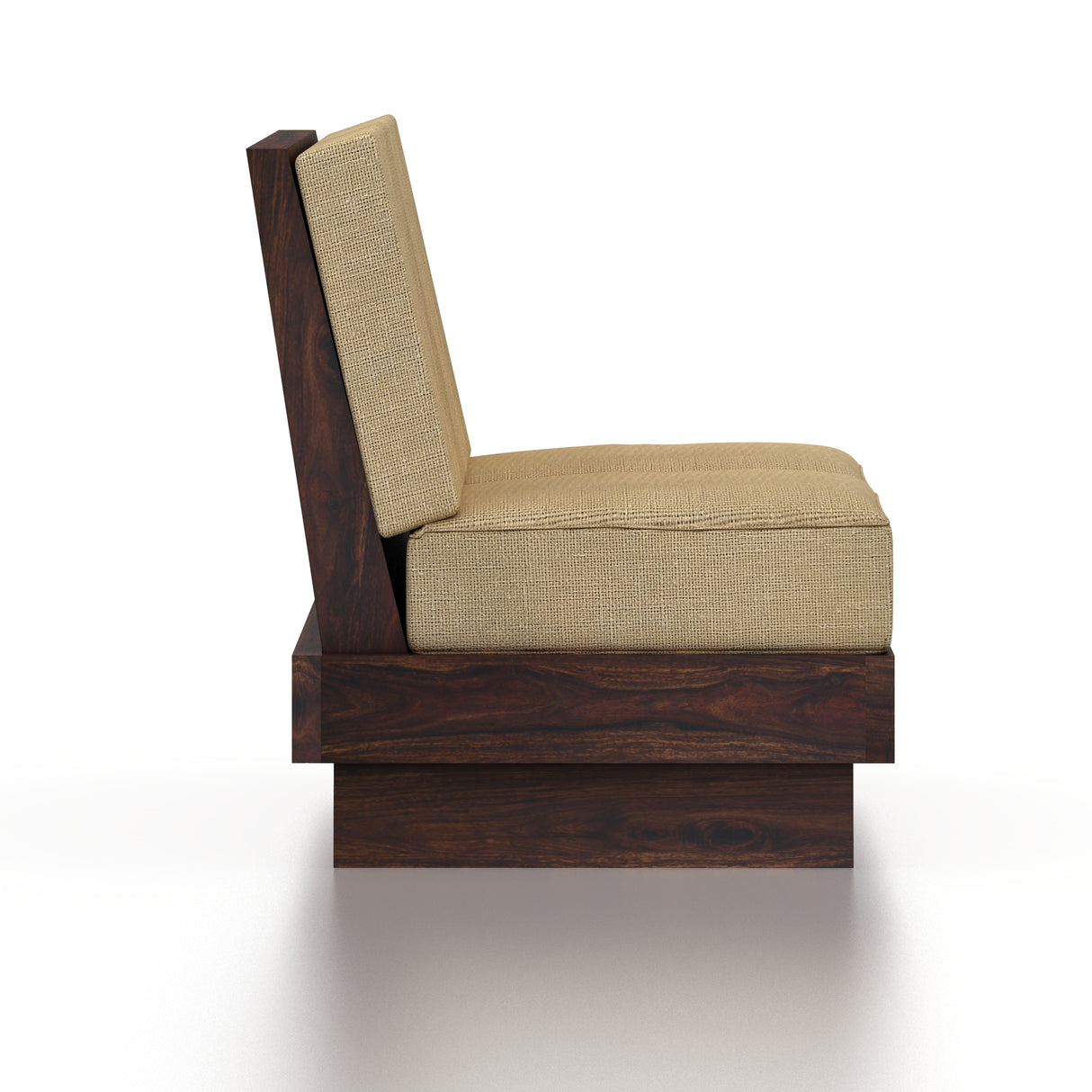 RONNY Solid Sheesham Wood 2 Seater Sofa - 3 Year Warranty (LUXE EDITION)