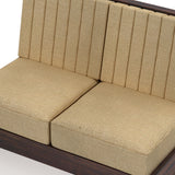 RONNY Solid Sheesham Wood 2 Seater Sofa - 3 Year Warranty (LUXE EDITION)