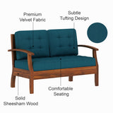 RAYON Solid Sheesham Wood 2 Seater Sofa - 3 Year Warranty (LUXE EDITION)