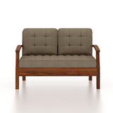 RAYON Solid Sheesham Wood 2 Seater Sofa - 3 Year Warranty (LUXE EDITION)