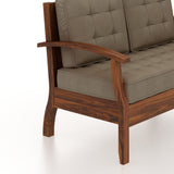 RAYON Solid Sheesham Wood 2 Seater Sofa - 3 Year Warranty (LUXE EDITION)