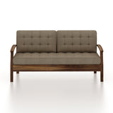 RAYON Solid Sheesham Wood 3 Seater Sofa - 3 Year Warranty (LUXE EDITION)