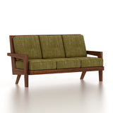 AURA Solid Sheesham Wood 3 Seater Sofa - 3 Year Warranty (LUXE EDITION)