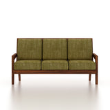 AURA Solid Sheesham Wood 3 Seater Sofa - 3 Year Warranty (LUXE EDITION)