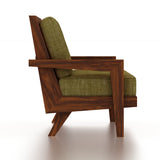 AURA Solid Sheesham Wood 3 Seater Sofa - 3 Year Warranty (LUXE EDITION)