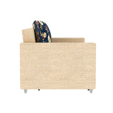 Victoria Fabric 3 Seater Pull Out Sofa Cum Bed(BEIGE) - 24 Months Warranty