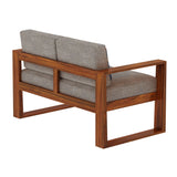 Euro Solid Sheesham Wood 2 Seater Sofa - 3 Years Warranty