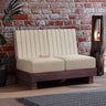 RONNY Solid Sheesham Wood 2 Seater Sofa - 3 Year Warranty (LUXE EDITION)
