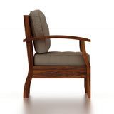 RAYON Solid Sheesham Wood Single Seater Sofa - 3 Year Warranty (LUXE EDITION)