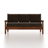 DELTA Solid Sheesham Wood 3 Seater Sofa - 3 Year Warranty (LUXE EDITION)