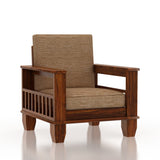 Maharaja Solid Sheesham Wood Single Seater Sofa - 3 Years Warranty