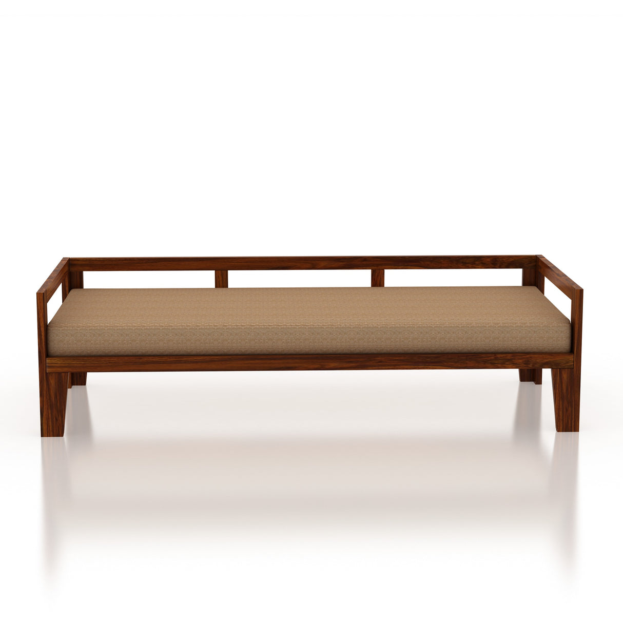 Foster Solid Sheesham Wood Divan Cum Sofa - 3 Years Warranty