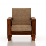 Maharaja Solid Sheesham Wood Single Seater Sofa - 3 Years Warranty