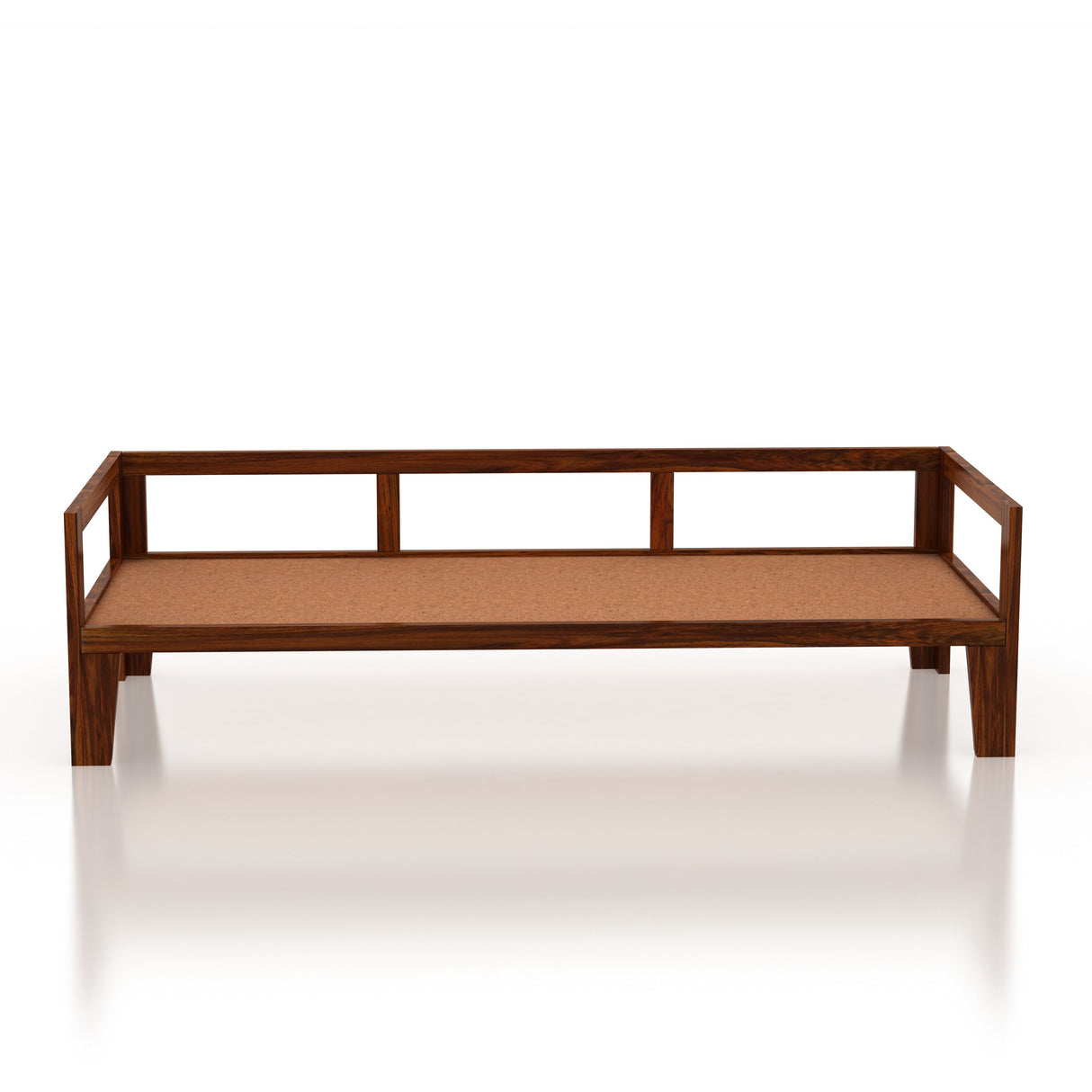 Foster Solid Sheesham Wood Divan Cum Sofa - 3 Years Warranty