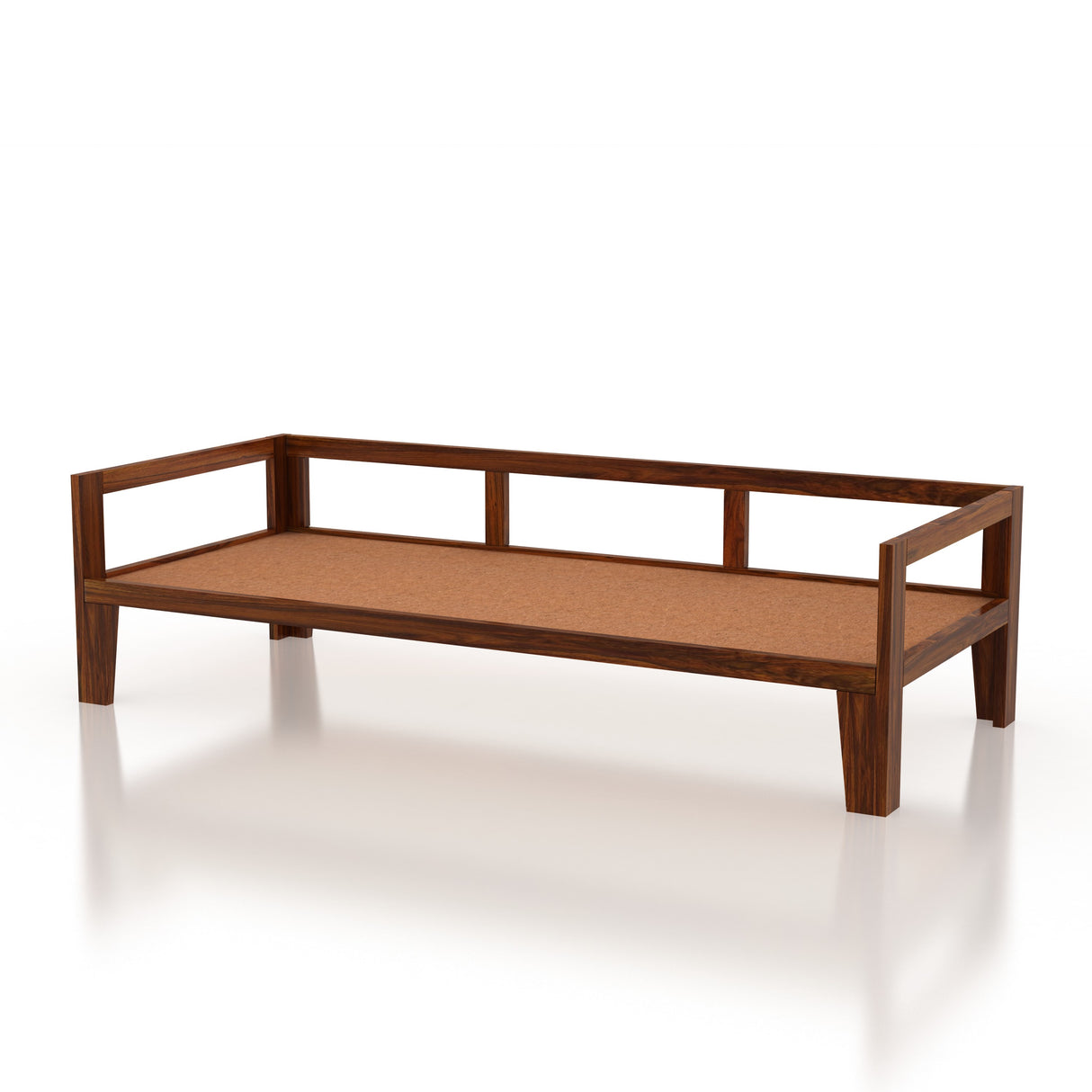Foster Solid Sheesham Wood Divan Cum Sofa - 3 Years Warranty