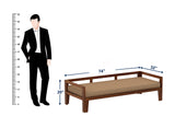 Foster Solid Sheesham Wood Divan Cum Sofa - 3 Years Warranty