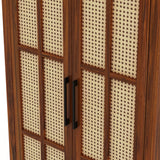 Martino Solid Sheesham Wood Wardrobe With Two Doors and Drawer - 3-Year Warranty