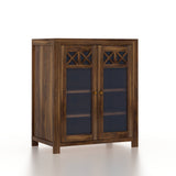 LYON Solid Sheesham Wood Shoe Rack Cabinet - 3 Years Warranty