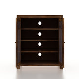 LYON Solid Sheesham Wood Shoe Rack Cabinet - 3 Years Warranty