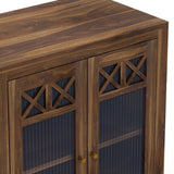 LYON Solid Sheesham Wood Shoe Rack Cabinet - 3 Years Warranty