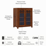 LYON Solid Sheesham Wood Shoe Rack Cabinet - 3 Years Warranty