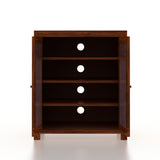 LYON Solid Sheesham Wood Shoe Rack Cabinet - 3 Years Warranty