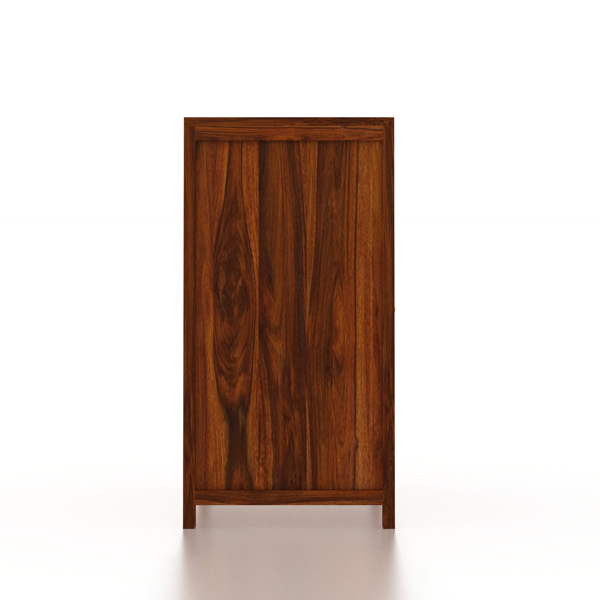 LYON Solid Sheesham Wood Shoe Rack Cabinet - 3 Years Warranty