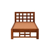 Simons Solid Sheesham Wood Single Bed - 3 Years Warranty