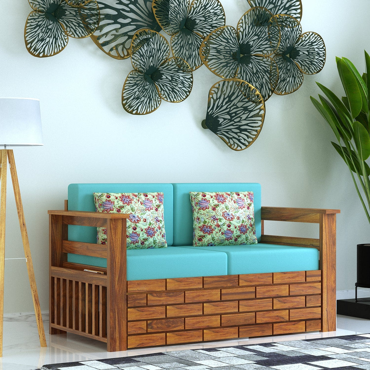 Teak Wood Sofa Latest Two Seater Sofa Design Restored Solid Teak