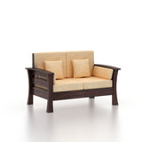 Nirvana Solid Sheesham Wood 2 Seater Sofa - 3 Years Warranty