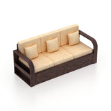 Wave Solid Sheesham Wood 5 Seater Sofa Set 3+2 - 3 Years Warranty