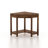 Swiss Solid Sheesham Wood Study Table With Storage - 3 Years Warranty