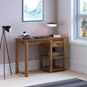 Armania Solid Sheesham Wood Study Table With Open Shelf Storage - 3 Years Warranty