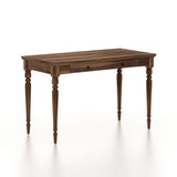 Pillar Solid Sheesham Wood Study Table - 3 Years Warranty