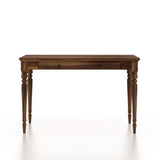 Pillar Solid Sheesham Wood Study Table - 3 Years Warranty