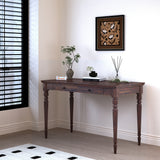 Pillar Solid Sheesham Wood Study Table - 3 Years Warranty