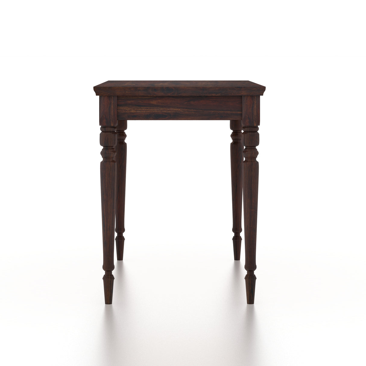 Pillar Solid Sheesham Wood Study Table - 3 Years Warranty