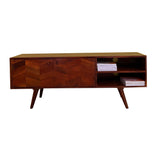 Ronny Solid Sheesham Wood TV Unit - 3 Years Warranty