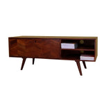 Ronny Solid Sheesham Wood TV Unit - 3 Years Warranty
