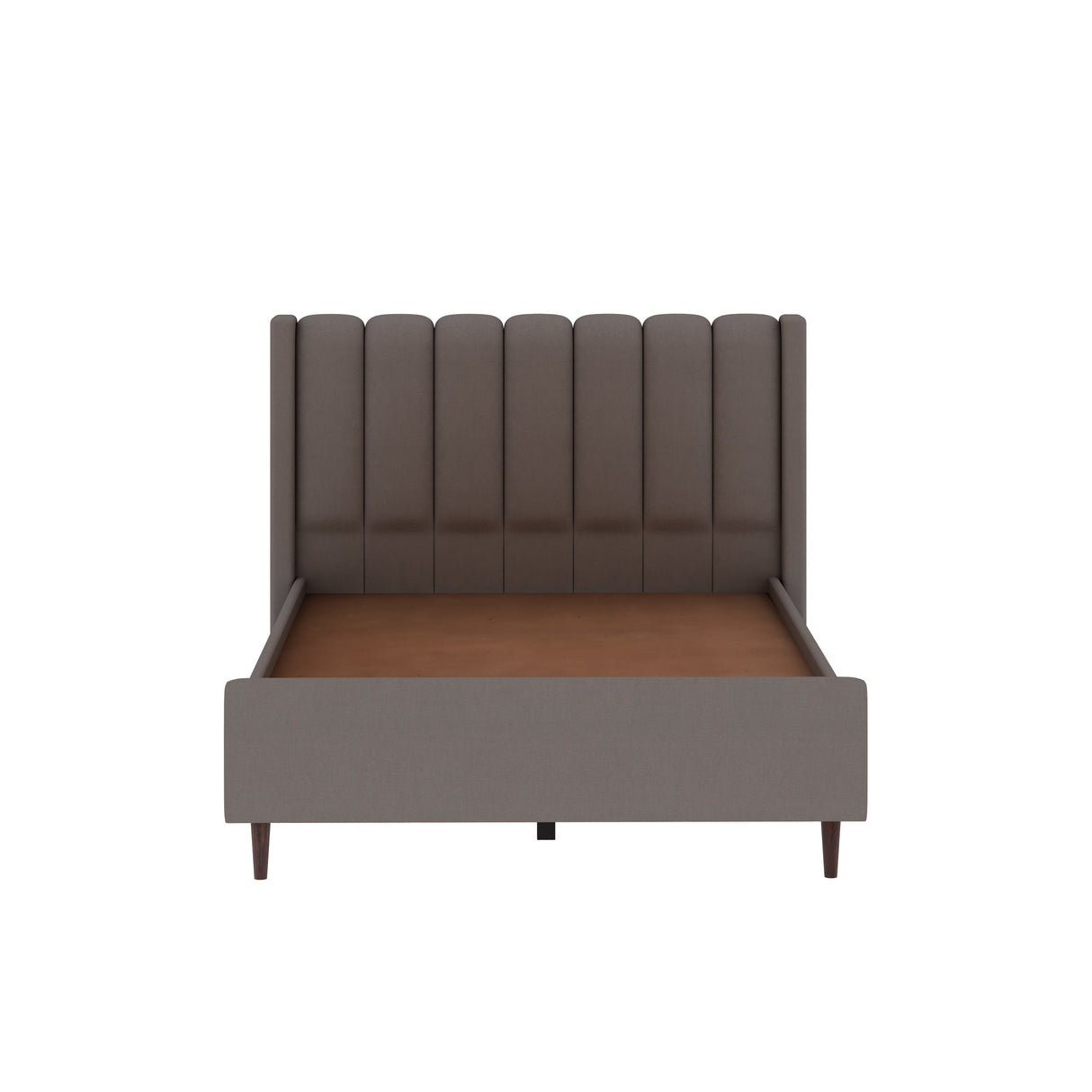 Emperor Single Size Upholstered Bed 4 Feet Without Storage-3 years Warranty(LUXE EDTION)