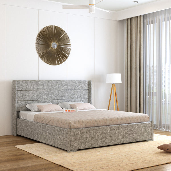 Louis Upholstered Box Storage Bed-3 Years Warranty(LUXE EDITION)